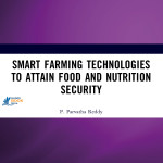 Sách Smart Farming Technologies to Attain Food and Nutrition Security
