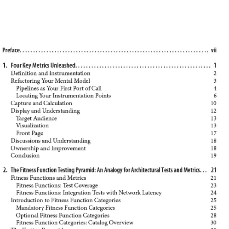 Software Architecture Metrics