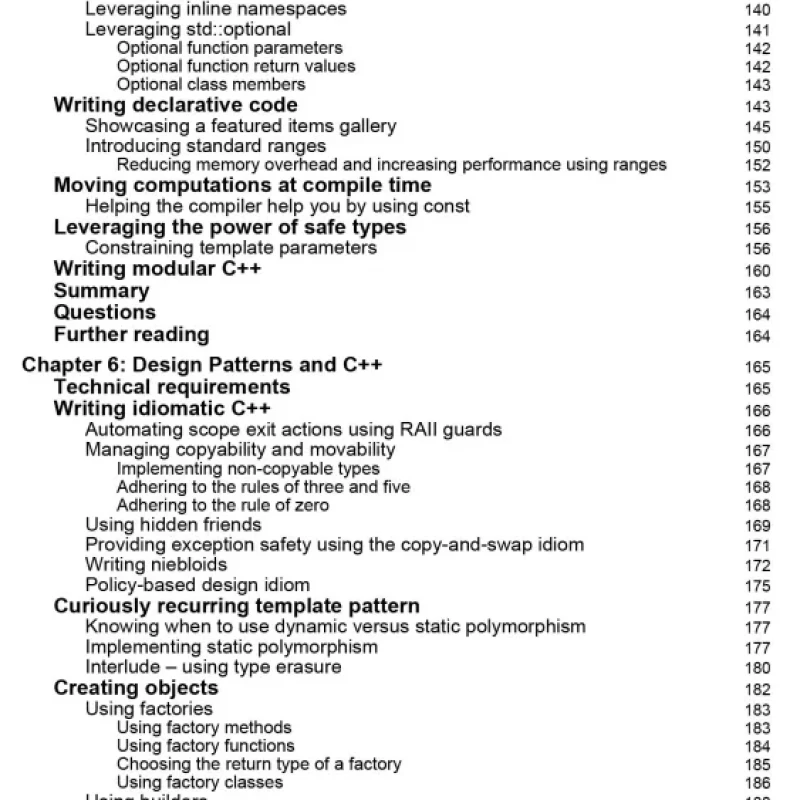 Software Architecture with C++