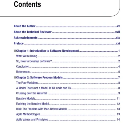 Software Development, Design and Coding