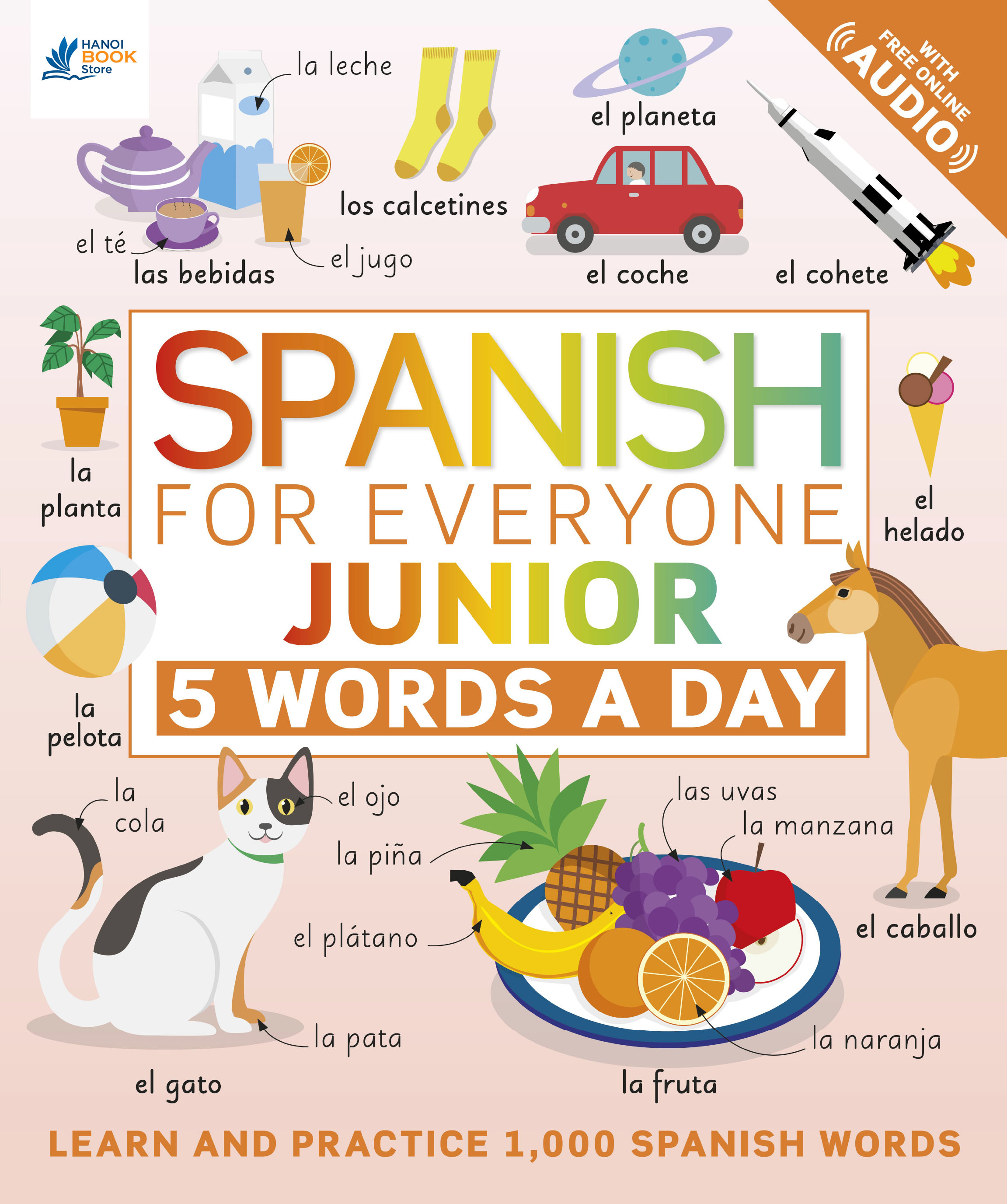 Spanish for Everyone Junior 5 Words a Day -1 copy-1