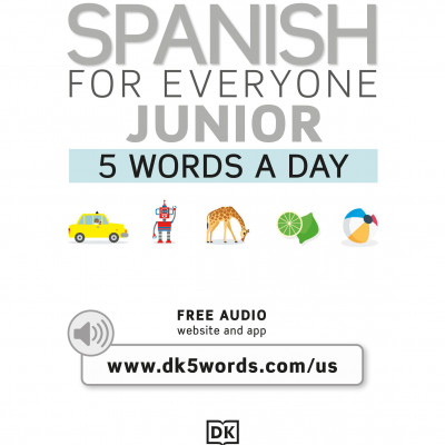 Spanish for Everyone Junior 5 Words a Day (Sách màu)