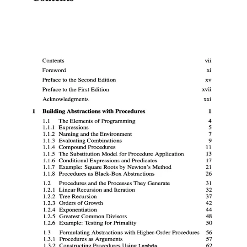 Structure and Interpretation of Computer Programs