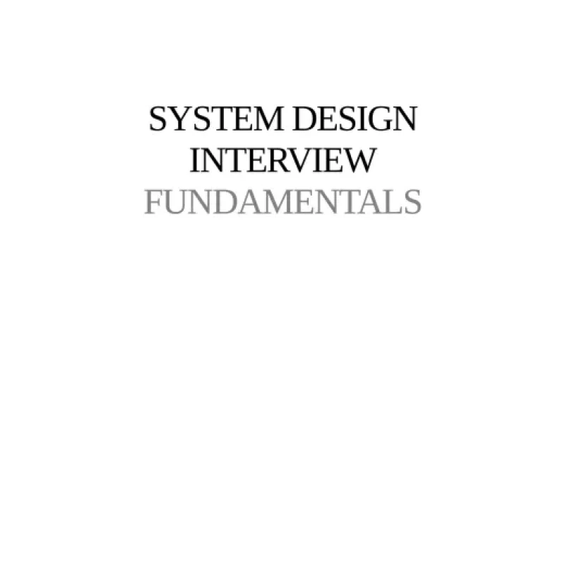 System Design Karan Pratap Singh