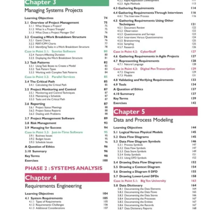 Systems Analysis and Design