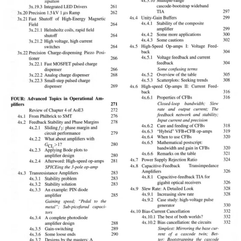 The Art of Electronics The x Chapters