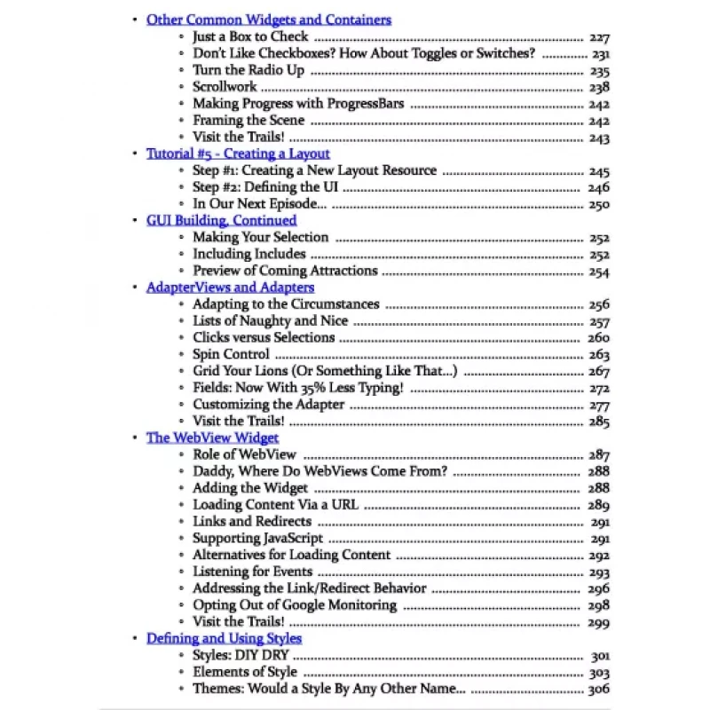 The Busy Coder’s Guide To Android Development (Sách đen trắng)