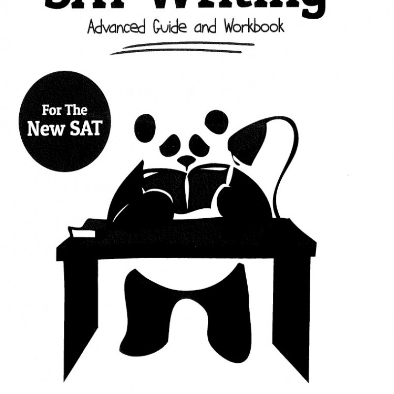 The College Panda's SAT Writing Advanced Guide and Workbook 2nd edition (Sách đen trắng)