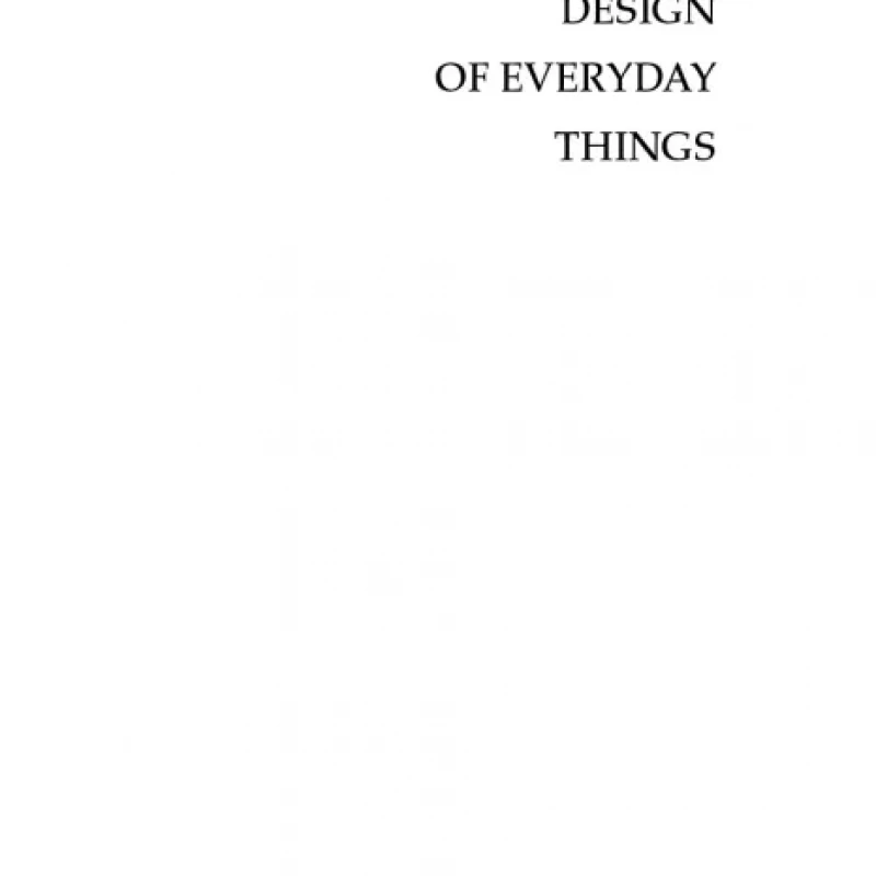 The Design of Everyday Things