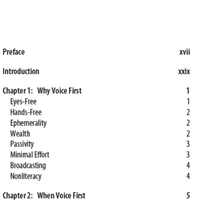 The Elements of Voice First Style