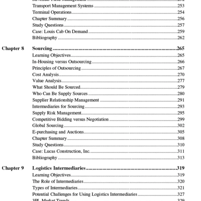 The Essentials of Supply Chain Management