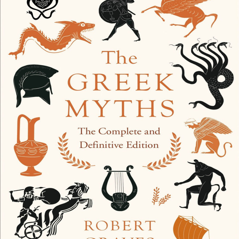 THE GREEK MYTHS THE COMPLETE AND DEFITINIVE EDITION (Sách đen trắng)