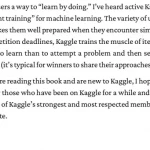 The Kaggle Book Data analysis and machine learning