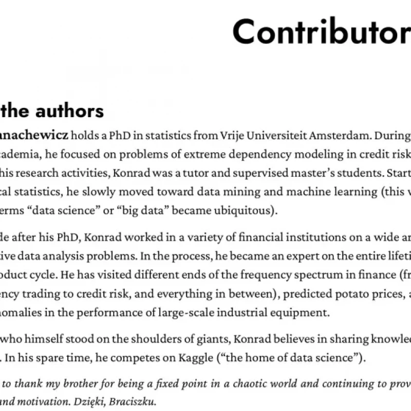 The Kaggle Book Data analysis and machine learning