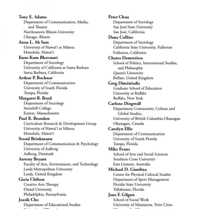 The Oxford Handbook of Qualitative Research