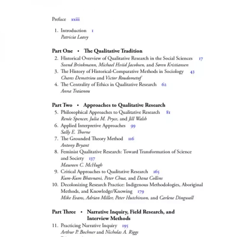 The Oxford Handbook of Qualitative Research