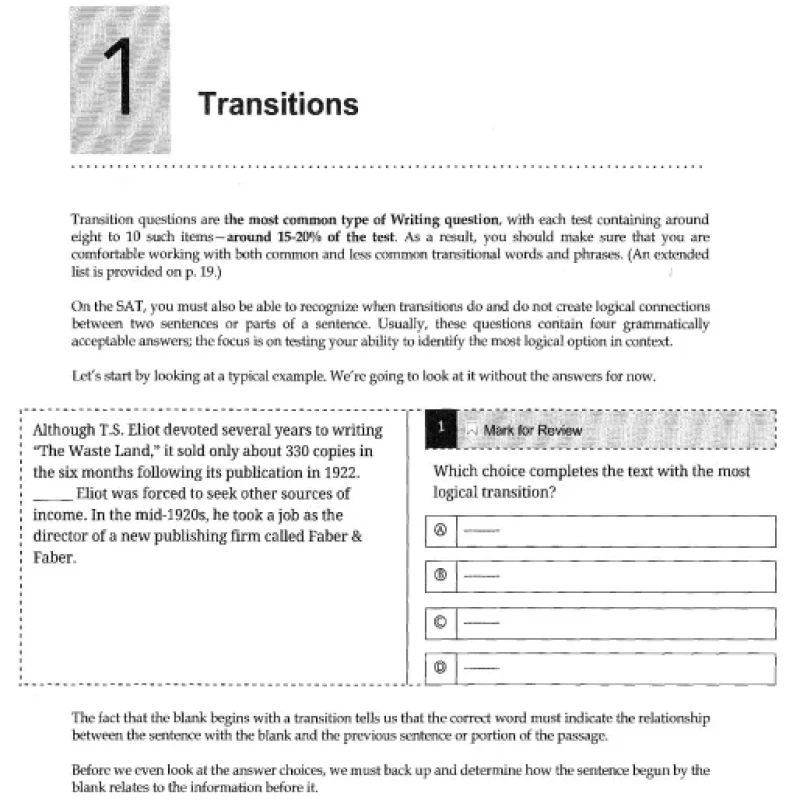 The Ultimate Guide to SAT Grammar (Sách đen trắng)