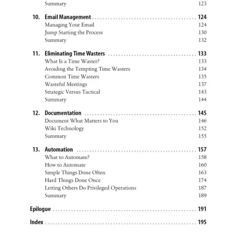 Time Management for System Administrators