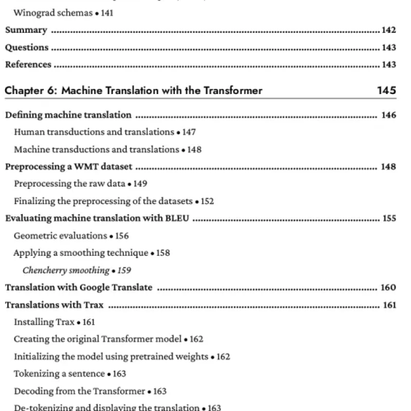 Transformers for Natural Language Processing