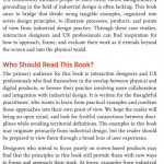 Understanding Industrial Design Principles for UX and Interaction Design
