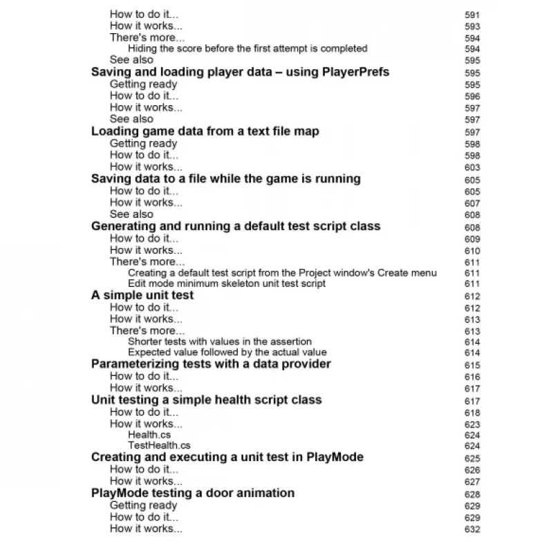 Unity 2021 Cookbook