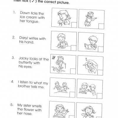 Vocabulary for Kindergarten (Sách đen trắng)