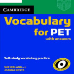VOCABULARY FOR PET WITH ANSWERS (Sách đen trắng)